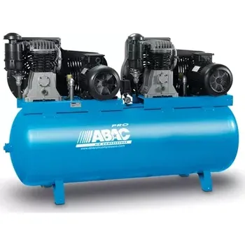 Kompresor ABAC Pro Line B70-2x5,5-500FT tandemový olejový kompresor 2x 5,5kW