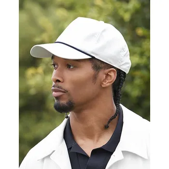 Módní doplněk Beechfield Golfová čepice s detailem lana Barva: Šedá, Velikost: One Size G_CB194R