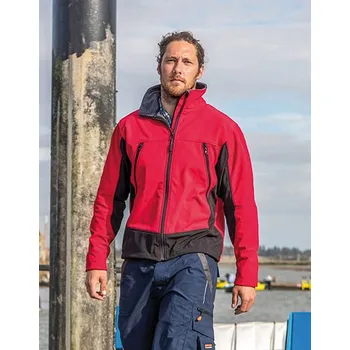 Pánská softshellová bunda Result Softshellová bunda Activity Barva: Červená, Velikost: S G_RT120