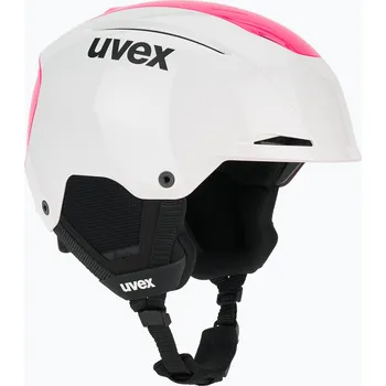 Lyžařská helma UVEX Resolution SL white/pink