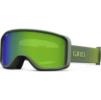 Lyžařské brýle GIRO Sagen 24/25 - mat green streaker loden green/yellow (2skla)