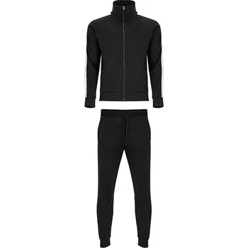 Roly Sport Dětská tepláková souprava Creta Barva: Black 02, Velikost: 6 years G_RY6410K