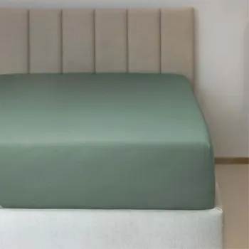 Prostěradlo Jiří Polášek Napínací jersey prostěradlo olivové 34 Velikost: 90x200 na výšku 15-18 cm N