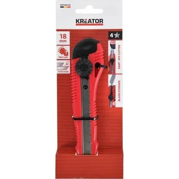Pracovní nůž Odlamovací nůž 18 mm round Kreator KRTH00104