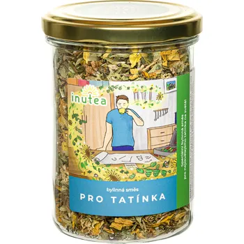 Čaj inutea Pro tatínka – 40 g ve skle - sklenice 440ml