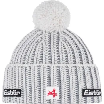 Čepice Čepice Eisbär Ronda Pompon MÜ SA 25/26 - white/graumele