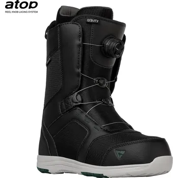 Boty na snowboard Boty na snowboard Gravity RECON ATOP 23/24 - black/moss / 43 EU