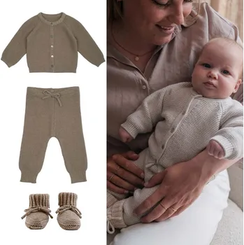 Capáčky LODGER Merino set - svetřík, tepláčky a capáčky Buffalo vel. 68