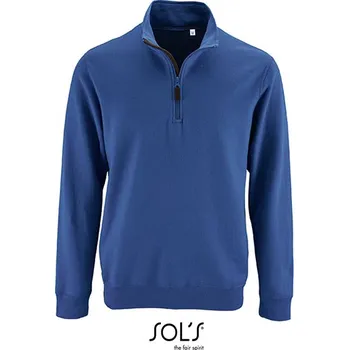 Pánská mikina SOL´S Pánská mikina s vysokým límcem na zip Stan Barva: Royal Blue 241, Velikost: XL G_L02088