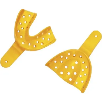 Jednorázové nádobí Zelinger plast Jednorázové Otiskovací Lžíce Dolní S1 Žlutá 1ks