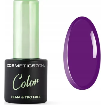 Přípravek na nehty Hybridní lak barevný lak Cosmetics Zone 123 the august plum 7 ml