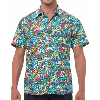 Pánská košile 69SLAM PICASUMMER (MFHPSM-BL) S MFHPSM-BL Možnost vrácení zboží ZDARMA do 120 dnů!