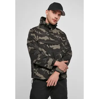 Urban Classics Pánská větrovka Civick maskáčová zelená 3XL