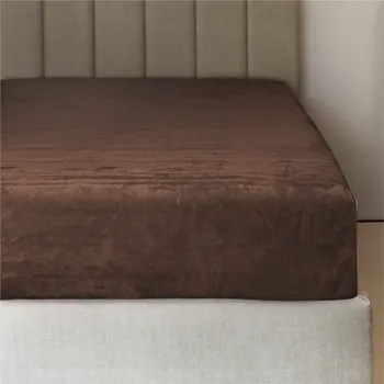 Jiří Polášek Napínací prostěradlo MIKROVLÁKNO čokoládové č. 45 Velikost: 100x200 na výšku 15-18 cm