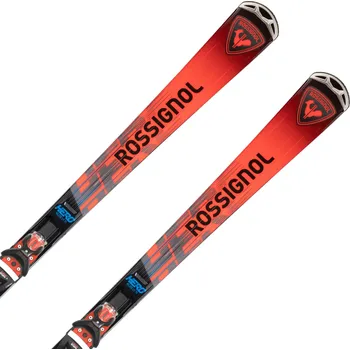 Sjezdové lyže Rossignol Hero Elite LT Ti Konect + NX 12 Konect GW B80 Black Hot Red 182