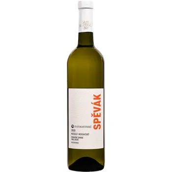 Rodinné vinařství Spěvák Muškát moravský 2025 moravské zemské víno