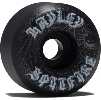 Kolečko na skateboard Kolečka Spitfire Formula Four Hayley Wilson Webbed Conical Full Black 99DU - 53mm - 53mm