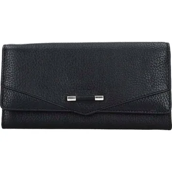 Peněženka Lagen dámská peněženka z pravé kůže černá