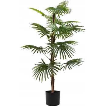 umělá květina Umělá rostlina TROPICAL ZONE palma 100 cm HOMLA