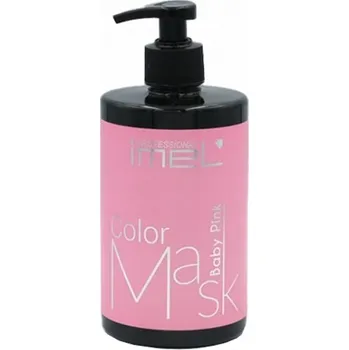 Vlasová regenerace IMEL COLOR MASK BABY PINK BARVICÍ MASKA NA VLASY RŮŽOVÁ 500ML