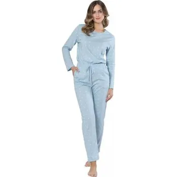 Dámské pyžamo Dámské pyžamo Marta 1646 LEVEZA modrá XXL