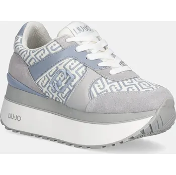 Dámské tenisky Tenisky Liu Jo LIU JO MAXI WONDER PLUS 02 dámské, šedá barva, BA6019PX823S3972 09X, EUR 38