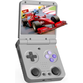 Herní konzole Retro handheld konzole Miyoo Flip V2 WiFi šedá