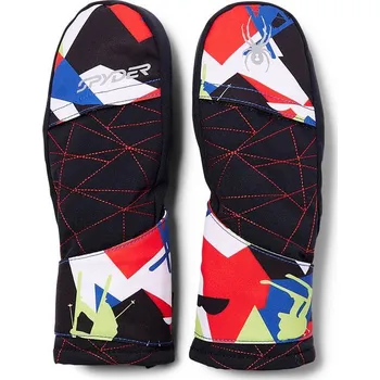 Dětské palčáky Spyder Boys TODDLER CUBBY SKI 23/24 - red combo / M