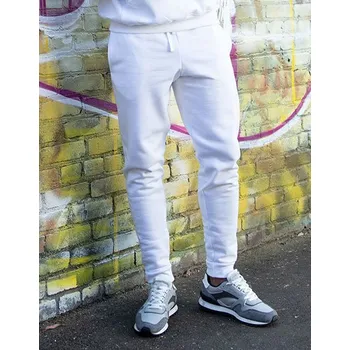 JERZEES Tepláky Nublend® Pocketed Jogger Barva: Bílá, Velikost: L G_JZ975M