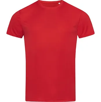 Pánská móda Stedman® Sport- Tričko Barva: Crimson Red, Velikost: M G_S8000