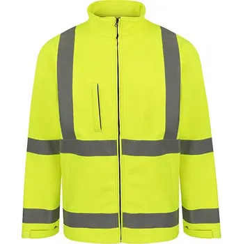 Pánská softshellová bunda Korntex Turku Reflexní softshellová bunda KX807 Signal Yellow S