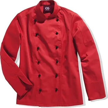 Gastro oděv CG Workwear Dámská kuchařská bunda Rimini Barva: red, Velikost: 38 G_CGW9071