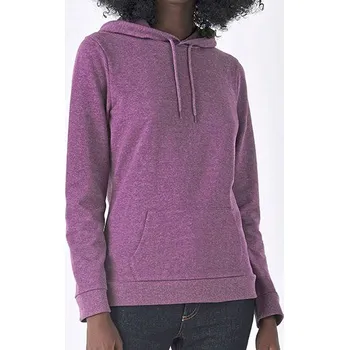 Dámská mikina B&C Dámská mikina s kapucí Barva: Červená, Velikost: 3XL G_BCWW04W