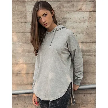 Dámská móda Build Your Brand Dámská oversized mikina s kapucí Barva: Černá, Velikost: M G_BY037