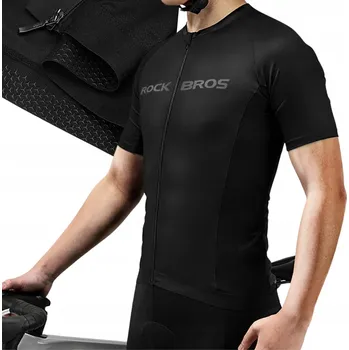cyklistický dres Cyklistický dres Rockbros 4XL černý
