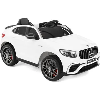 Dětské elektrovozidlo Akumulátorové autíčko - MERCEDES-BENZ GLC 63 S WHITE