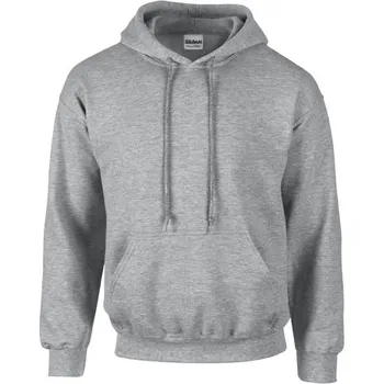 Pánská mikina Gildan Mikina pro dospělé s kapucí Heavy Blend™ Barva: Sport Grey (Heather), Velikost: 3XL G_G18500