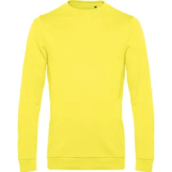 Pánská mikina B&C Mikina bez kapuce Barva: Solar Yellow, Velikost: XXL G_BCWU01W