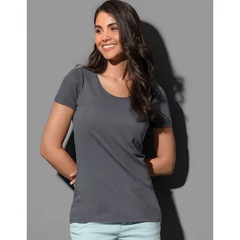 Pánské tričko Stedman® Nejlepší Bavlna- Tričko Ženy Barva: Modrá, Velikost: XL G_S9110