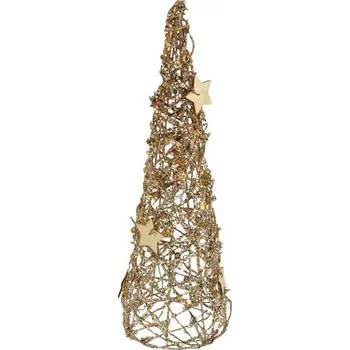 Vánoční dekorace Stromek 30cm ratan 8882352