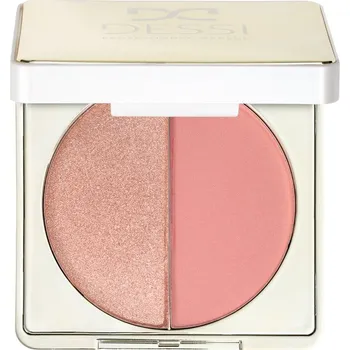 Tvářenka Dessi Cosmetics La Dolce Vita Glow&Blush Oro/Milano rozjasňovač a tvářenka 12g