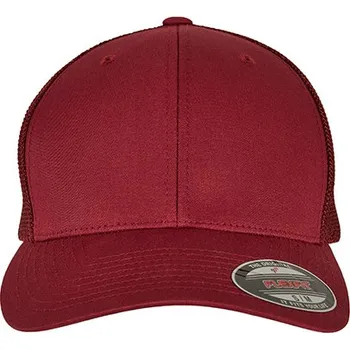 Kšiltovka Kšiltovka Flexfit Mesh Trucker Barva: Cranberry, Velikost: S/M G_FX6511