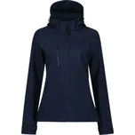 REGATTA PROFESSIONAL VENTURER TRA 702 / Dámská 3-vrstvá softshellová bunda s kapucí - navy/navy XL