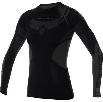 Dámské tričko Dámské triko BRUBECK dl. rukáv DRY 23/24 - new black / XL