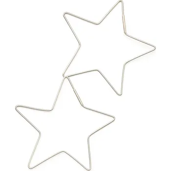 Náušnice Stříbrné náušnice hvězdy Naty