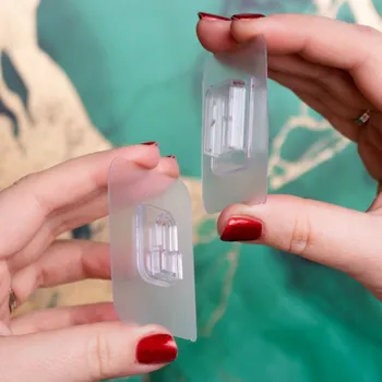 Věšák Oboustranný samolepící háček na zavěšení