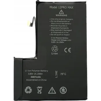 Baterie pro mobilní telefon Baterie pro Apple IPHONE 12 PRO MAX 3687 mAh