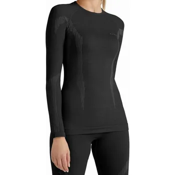 Falke Women long sleeve Shirt Wool-Tech - black M
