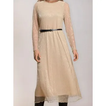 Dámské šaty Sinsay - Košilové šaty - zlatá - 961EY-GLD - 961EY-GLD-M