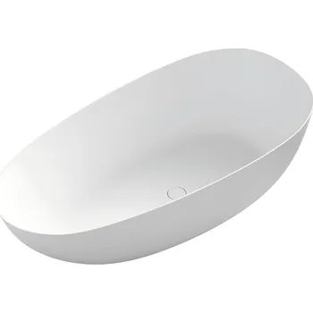 Vana CERANO - Volně stojící akrylátová vana Unica - bílá matná - 170x80 cm